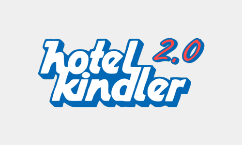 Hotel Kindler -  Pepper an der Hotelrezeption